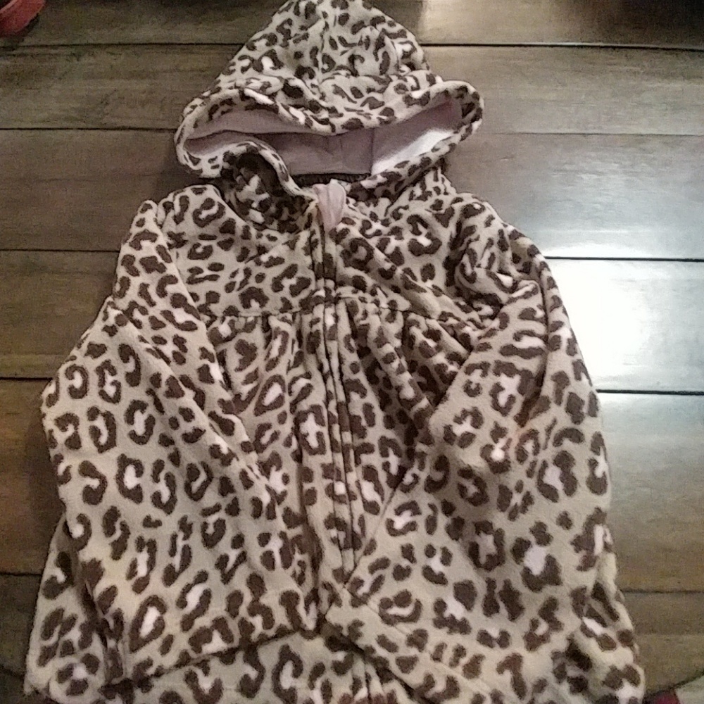 Carter's fleece kitty coat Sz 24 months